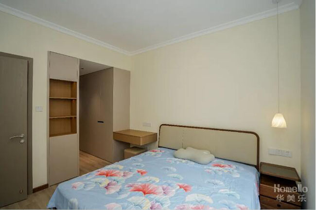 105㎡現(xiàn)代簡約三居，寬敞布局外加小清新設計，功能與美觀相互成就